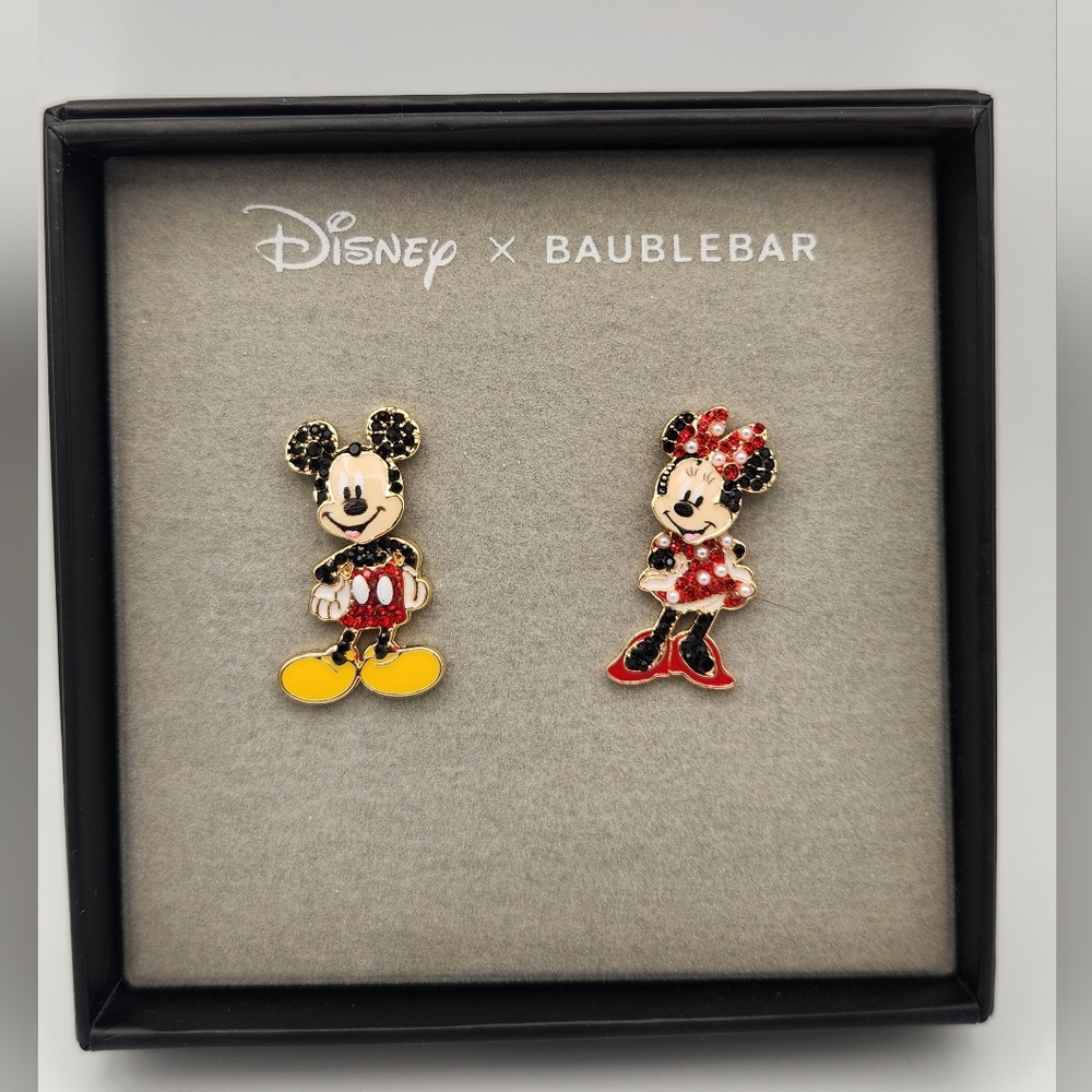 NWOT Disney x Baublebar Mickey and Minnie